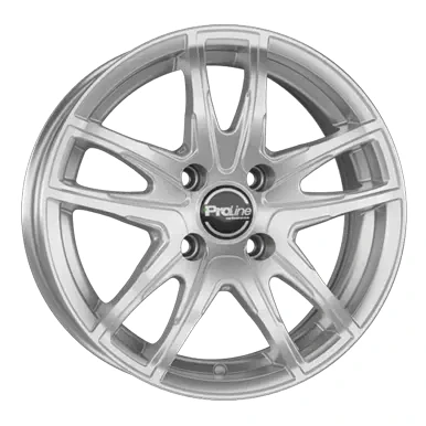 Abbildung von PROLINE 5 loch 15Zoll 112mm Alufelge VX100 Brillantsilber lackiert 03917507 Felge