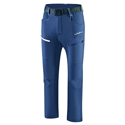 Abbildung von Black Crevice Herren Trekking Hose, Steel Blue/White, L