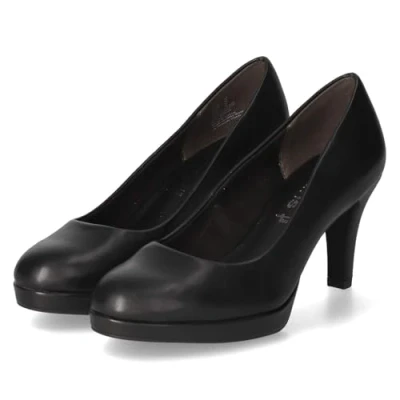 Abbildung von Tamaris Damen Pumps Stilettoabsatz Vegan; Black MATT, EU 39