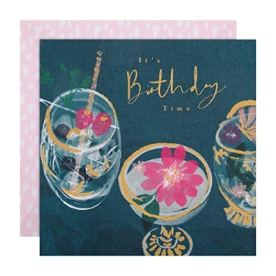 Abbildung von Hallmark Allgemeine Geburtstagskarte elegantes Cocktail Design