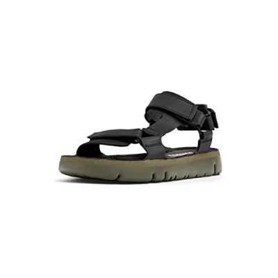 Abbildung von Camper Oruga Riemensandalette, Herren, Größe: 41, Schwarz Schuhe