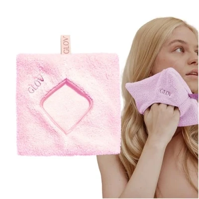 Abbildung von GLOV Comfort Abschminkhandschuh für gemischte Haut (Cozy Rosie)