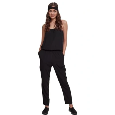 Abbildung von Urban Classics Bandeau Jumpsuit, Damen, Größe: Medium, Black