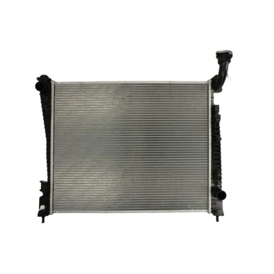 Abbildung von THERMOTEC D7Y076TT Kühler, Motorkühlung Aluminium 636 518 26 Kühlrippen gelötet