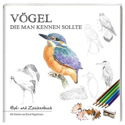 Abbildung von Vögel, die man kennen sollte: Mal und Zeichenbuch