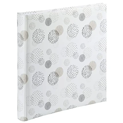 Abbildung von Hama Fotoalbum »Jumbo Album &quot;Graphic&quot;, 30x30 cm, 80 weiße Seiten, Dots«