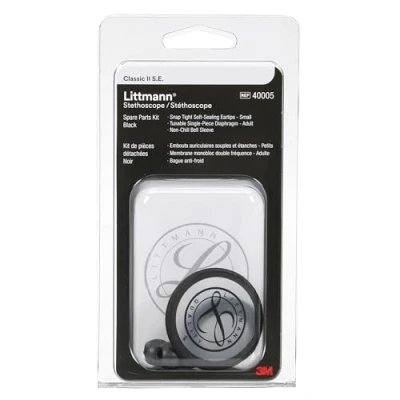 Abbildung von 3M Littmann Stethoskop Ersatzteil Set, Classic II S.E., 40005, schwarz