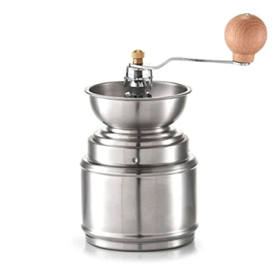 Abbildung von Zeller 27219 Kaffeemühle, Edelstahl 9.5 x 22 cm, Silber