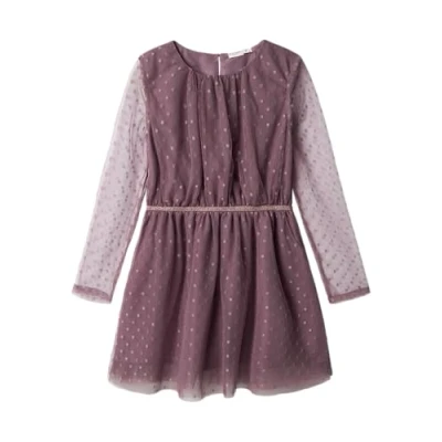 Abbildung von Name it Nkfvabos Dress Cocktailkleid/festliches Kleid für Kinder, Größe: 104, Arctic dusk