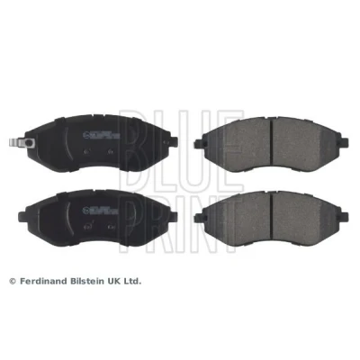 Abbildung von BLUE PRINT ADG04257 Bremsbelagsatz Vorderachse mit akustischer Verschleißwarnung CHEVROLET: Aveo / Kalos Hatchback, Saloon