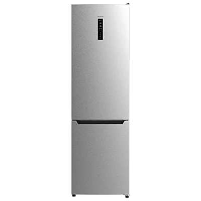Abbildung von Cecotec Frigorífico Combi 2 Puertas Bolero CoolMarket 322 Inox D. L, Altura 185 y 60 cm de Ancho, Bajo Consumo, Motor Inverter, Sistema Multi Air Flow, Total No frost