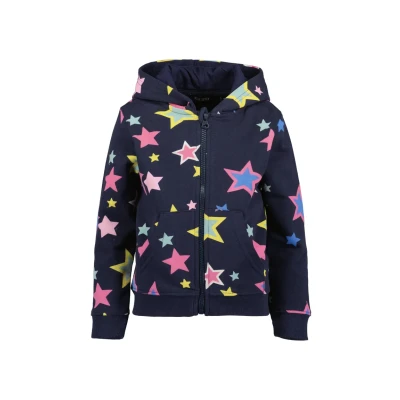 Abbildung von Blue Seven Sweatjacke für Kinder, Größe: 110, Ultramarin