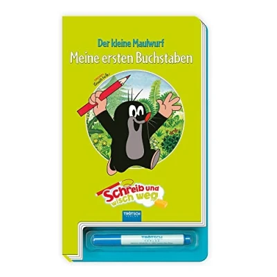Abbildung von Schreib und wisch weg &quot;Der kleine Maulwurf&quot;: Buchstaben