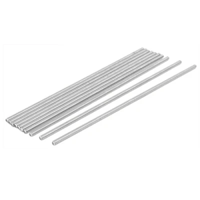 Abbildung von sourcing map 10 Stk. 304 Edelstahl volle Gewindestange Stehbolzen Befestigungen M4 x 170mm de