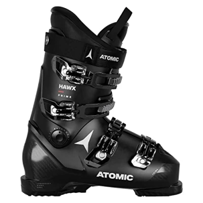 Abbildung von ATOMIC HAWX PRIME Skischuhe Größe 32/32.5 Alpin Skischuh in Schwarz Boots mit 3D Knöchel &amp; Ferse für präzisen Sitz mittelbreite Skistiefel Ski Anfänger