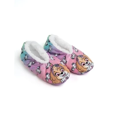 Abbildung von United Labels Homesocks Ballerinas für Mädchen &amp; Jungen ABS Winter Hausschuhe gefüttert Slipper Pantoffeln (Paw Patrol Rosa, EU Schuhgrößensystem, Kleinkind, Numerisch (von/bis), M, 31, 34)