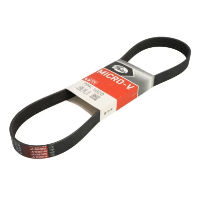 Abbildung von GATES 7PK1020 Keilrippenriemen 1020 7 Polyester, EPDM (Ethylen Propylen Dien Kautschuk) ISUZU: D Max II Pickup, 1 Pickup