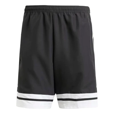 Abbildung von adidas Herren SQUADRA25 Downtime Woven Short, Black/White, XL Long