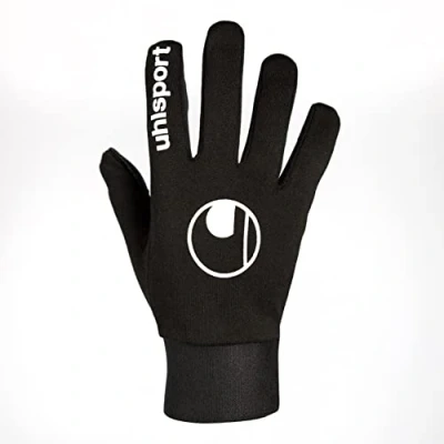Abbildung von uhlsport Fußball Feldspielerhandschuhe Feldspieler Handschuhe für Herren, Damen, Kinder Running Jogging mit Micro Grip Profil warme und trockene Hände bei kaltem Wetter