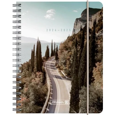 Abbildung von BRUNNEN Schülerkalender (2024/2025) „Roadtrip“, 2 Seiten = 1 Woche, A6, 208 Seiten, mehrfarbig