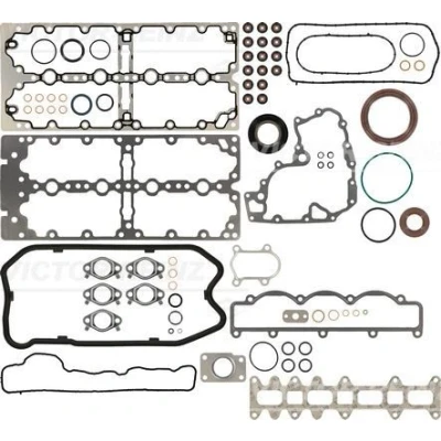 Abbildung von REINZ 01 37551 Dichtungsvollsatz, Motor mit Ventilschaftabdichtung, ohne Zylinderkopfdichtung, Wellendichtring Kurbelwelle