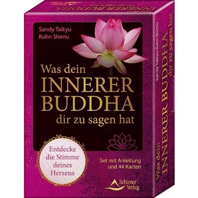 Abbildung von Was dein innerer Buddha dir zu sagen hat Entdecke die Stimme deines Herzens: Set mit Anleitung und 44 Karten