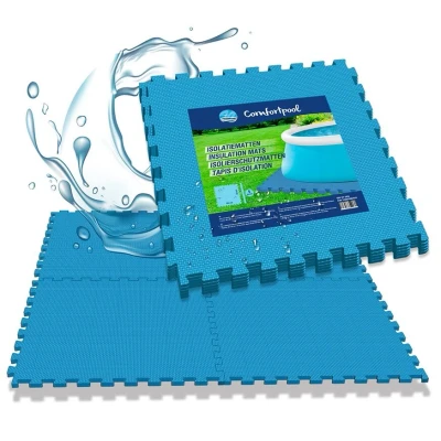Abbildung von Comfortpool Schwimmbadbodenfliesen blau Isolierung und Schutz