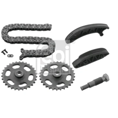Abbildung von FEBI BILSTEIN 49211 Steuerkettensatz Simplex, mit Kettenschloss MERCEDES BENZ: CLS Coupe, GLK, C Class T modell