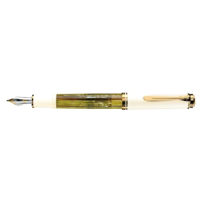 Abbildung von Pelikan Souverän M400 Turtle White FP EF