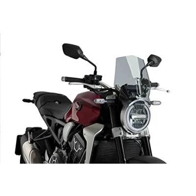 Abbildung von Puig Windschutzscheibe Naked New Generation Sport 9748H für Honda CB650R Neo Sports Café 19&#039;, CB1000R 18&#039; Getönt