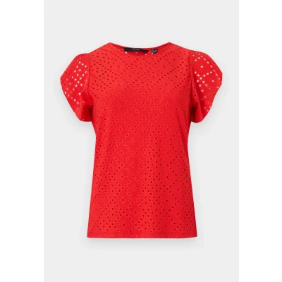Abbildung von Vero Moda Vmtassa NOOS Bluse, Damen, Größe: XS, Fiery red