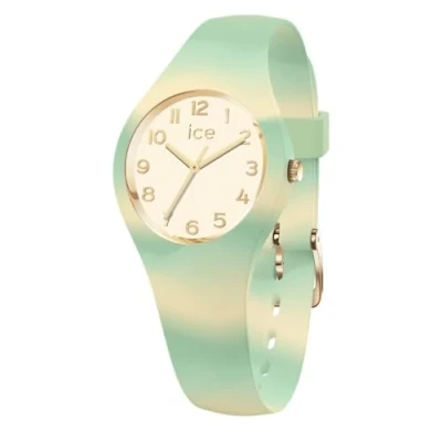 Abbildung von Ice WATCH tie and dye Forest Hue Grüne Damenuhr mit Plastikarmband 022595 (Extra small)