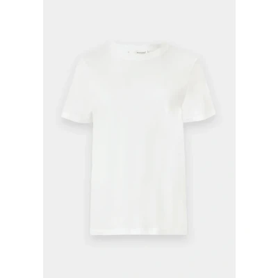 Abbildung von SELECTED FEMME Basic Kurzarm T Shirt Dünnes Oberteil aus Bio Baumwolle Rundhalsausschnitt SLFMYESSENTIAL