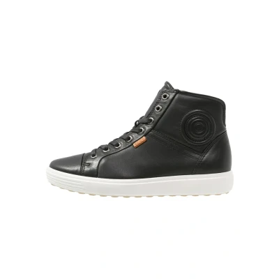 Abbildung von ECCO SOFT 7 Sneaker high, Damen, Größe: 35, Black Schuhe