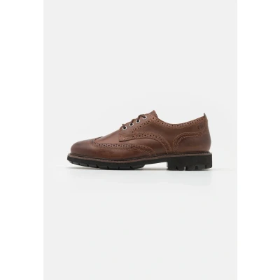 Abbildung von Clarks Batcombe FAR BusinessSchnürer, Herren, Größe: 42.5, Dark tan lea Schuhe