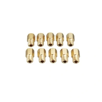 Abbildung von PeroFors 10Pcs Hex Style Vergaser Hauptdüsen Set Für Mikuni Vm Tm TMX 200 290