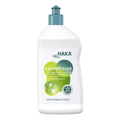 Abbildung von HAKA Raumpfleger I 750ml 150x Putzen Universalreiniger Hochkonzentriert Fensterreiniger, Glasreiniger und Bodenreiniger Allzweckreiniger für den Haushalt
