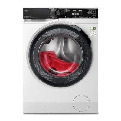 Abbildung von AEG LR8E75490 WiFi Waschmaschine / Serie 8000 mit PowerCare® UniversalDose Schublade ÖKOMix Faserschutz ProSteam® Auffrischfunktion 9,0 kg Leise Nachlegefunktion 1400 U/min