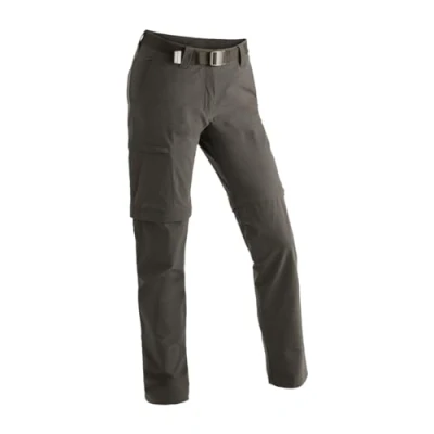Abbildung von Maier Sports Damen Inara Slim Zip Outdoorhose, Teak, 42 EU