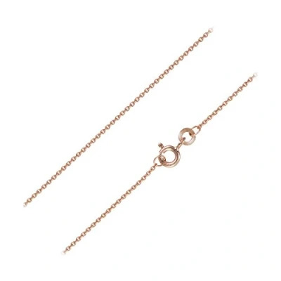 Abbildung von MATERIA Halskette Rosegold 333 Gold Kette Frauen Mädchen Geschenk Ankerkette 45 50cm Made in Germany #K86, Länge Halskette:45 cm