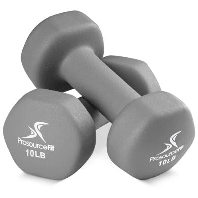 Abbildung von ProsourceFit Neoprene Dumbbell Coated for Non Slip Grip, 10 lb