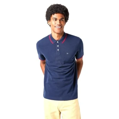 Abbildung von Wrangler Poloshirt, Herren, Größe: 4XL, Navy