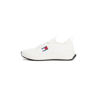 Abbildung von Tommy Jeans Runner Sneaker low, Herren, Größe: 40, Ecru Schuhe
