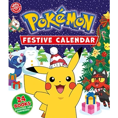 Abbildung von Pokemon: festive Calendar: A collection of 24 books, activities and surprises!: Brand New for 2023, the perfect Christmas Advent Calendar gift Pokemon fans aged 6 years over