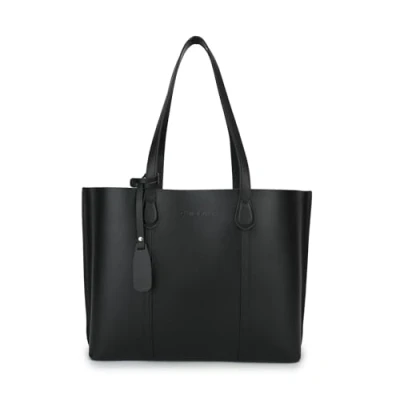 Abbildung von Carlheim Women&#039;s Totebags ELLA PREMIUM Genuine Leather, Black