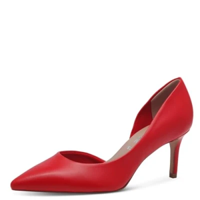 Abbildung von Tamaris Pumps Damen Vegan Elegant rot,EU 39