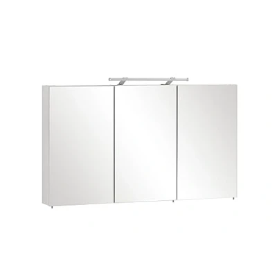 Abbildung von Schildmeyer Spiegelschrank 132253, Melaminharzbeschichtete Spanplatte, weiß, 120 x 16 75 cm