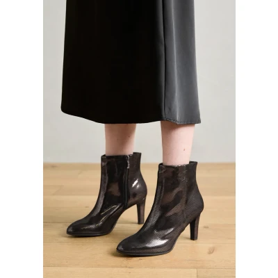 Abbildung von Tamaris High Heel Stiefelette pewter, Damen, Größe: 41, Pewter Schuhe