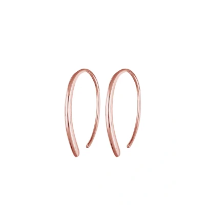 Abbildung von Elli Hoops Design Ohrringe Rose goldcoloured, Damen, Größe: One Size, gold coloured