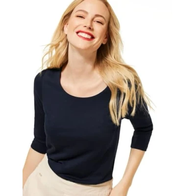 Abbildung von Street One Damen New Pania T Shirt, deep Blue, 46